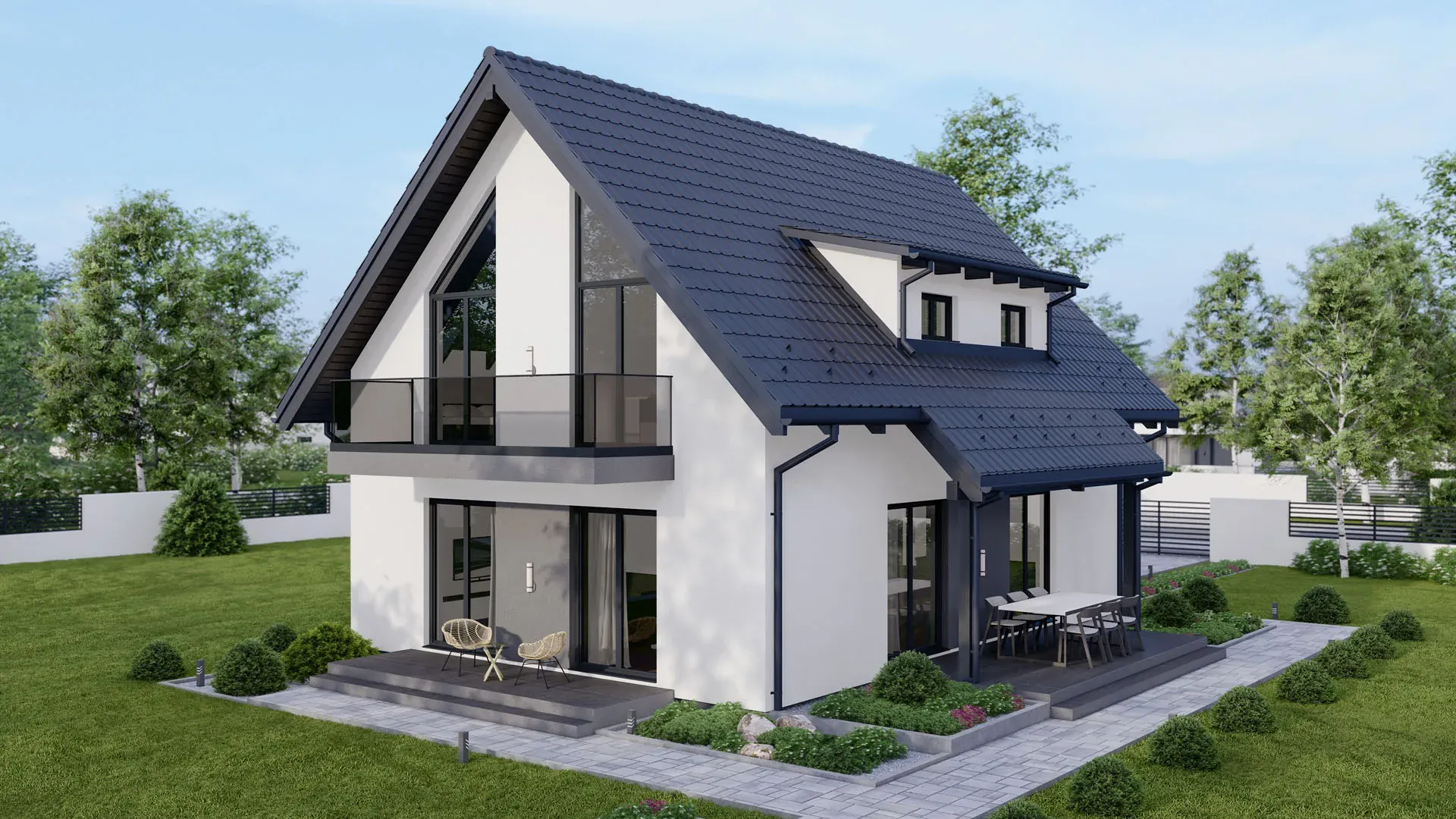 Modernes Einfamilienhaus