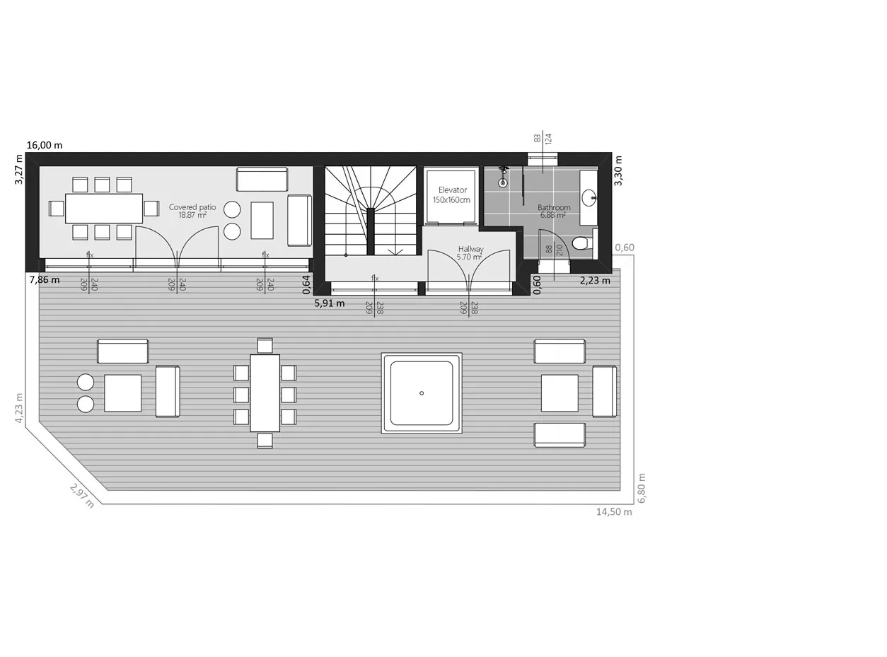 Grundrisse Design Villa 3